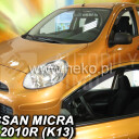HEKO Ofuky oken Nissan Micra K13, 2010-2011 5dv. přední