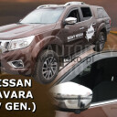 HEKO Ofuky oken Nissan Navara 2014- 5dv. přední