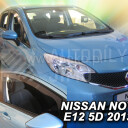 HEKO Ofuky oken Nissan Note II E12, 2013- přední+zadní