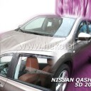 HEKO Ofuky oken Nissan Qashqai 2007-, přední+zadní