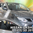 HEKO Ofuky oken Nissan Quashqai II J11, 2013- 5dv. přední