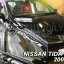 HEKO Ofuky oken Nissan Tida 2007- přední+zadní, htb