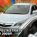 HEKO Ofuky oken Opel Astra IV 5dv. 2009- přední