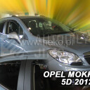 HEKO Ofuky oken Opel Mokka 2012- přední+zadní