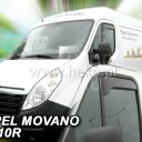 HEKO Ofuky oken Opel Movano 2010-, krátké