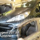 HEKO Ofuky oken Peugeot 207 5dv. 2007- přední+zadní SW