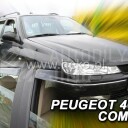 HEKO Ofuky oken Peugeot 406 1996- přední+zadní combi