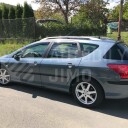 HEKO Ofuky oken Peugeot 407 2004- přední+zadní sw