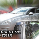 HEKO Ofuky oken Peugeot 508 2011- přední+zadní sedan