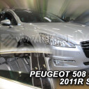 HEKO Ofuky oken Peugeot 508 2011- přední+zadní SW