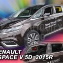 HEKO Ofuky oken Renault Espace V, 2014- přední+zadní