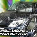 HEKO Ofuky oken Renault Laguna III 2007- přední+zadní grandtour