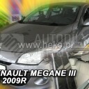 HEKO Ofuky oken Renault Megane III 2008- přední+zadní