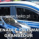 HEKO Ofuky oken Renault Talisman 2016- přední+zadní grandtour