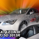 HEKO Ofuky oken Seat Leon ST 2014- přední+zadní