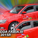 HEKO Ofuky oken Škoda Fabia III 2015- přední+zadní
