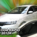 HEKO Ofuky oken Škoda Rapid 2013- přední