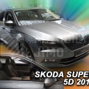 HEKO Ofuky oken Škoda Superb III 2015-2023 foto na voze