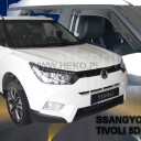 HEKO Ofuky oken Ssangyong Tivoli 2015- přední+zadní