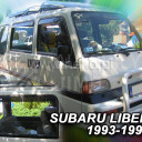 HEKO Ofuky oken Subaru Libero 1993-1999 přední+zadní