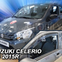 HEKO Ofuky oken Suzuki Celerio 2015- přední+zadní