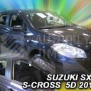 HEKO Ofuky oken Suzuki SX4 II S-Cross 8, 2013 přední+zadní