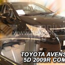 HEKO Ofuky oken Toyota Avensis 2009- přední+zadní, combi