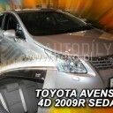HEKO Ofuky oken Toyota Avensis 2009- přední+zadní sedan