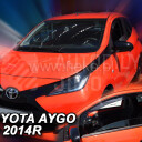 HEKO Ofuky oken Toyota Aygo II 5dv. 2014- přední