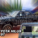 HEKO Ofuky oken Toyota Hilux 1989-1997, přední+zadní