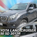 HEKO Ofuky oken Toyota Land Cruiser J150 2009- přední+zadní
