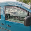 HEKO Ofuky oken VW Caddy 2004-2021 přední foto na voze