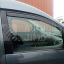 HEKO Ofuky oken VW Caddy 2004-2021 přední foto na voze boční pohled