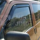 HEKO Ofuky oken VW T4 Transporter, Caravelle 1990-2003 pohled zepředu