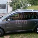 HEKO Ofuky oken VW Touran 2003-2015 přední+zadní celkový boční pohled