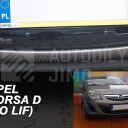 Heko Zimní clona chladiče Opel Corsa D 11-16 po faceliftu