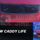 Heko Zimní clona chladiče VW Caddy III Life 04-10