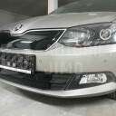 Heko Zimní clony chladiče Škoda Fabia III 2015-2018, kryt masky + nárazníku