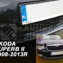 Heko Zimní clony chladiče Škoda SUPERB II 08-13, kryt masky + nárazníku