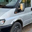 Lemy blatniku Ford Transit 2001-2006 - levý přední v chromovém provedení