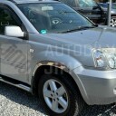 Lemy blatniku Nissan X-Trail 2001-2007 - povrch leštěný nerez pravý přední lem