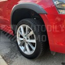 Plastové lemy blatniku Škoda Yeti 2009-2017 sada 4ks pravý přední lem zepředu