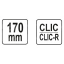 Kleště na spony hadicové 170 mm