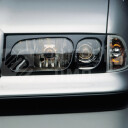 Kryty světlometů Milotec - ABS karbon, Škoda Octavia I 96-00