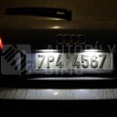 LED osvětlení SPZ Audi A3 8P, A4 B6, B7