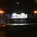 LED osvětlení SPZ Audi Q5
