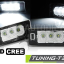 LED osvětlení SPZ, Audi Q5, A4 08-10, A5, TT, VW Passat B6 kombi, canbus - čiré