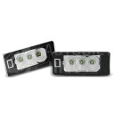 LED osvětlení SPZ, Audi Q5, A4 08-10, A5, TT, VW Passat B6 kombi, canbus - čiré