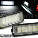 LED osvětlení SPZ na vozy VW Polo 9N, Lupo