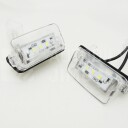 LED osvětlení SPZ PEUGEOT 206, 306, 307,  PARTNER, CITROEN C3, C4, C5, XSARA BERLINGO SAXO